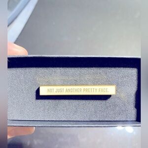 Easy Tiger tie clip “not just another pretty face”